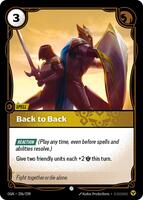 Back to Back [206/298] Common -FOIL