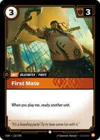 First Mate [132/298] Common -FOIL