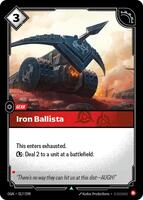 Iron Ballista [017/298] Uncommon