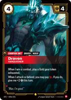 Draven - Vanquisher [020a/221] Showcase -FOIL