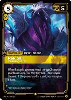 Rek'Sai - Swarm Queen [170a/221] Showcase -FOIL