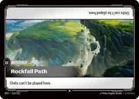 Rockfall Path [216/221] Uncommon -FOIL