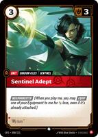 Sentinel Adept [008/221] Common -FOIL