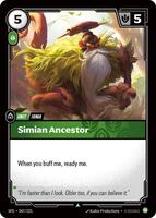Simian Ancestor [047/221] Uncommon -FOIL
