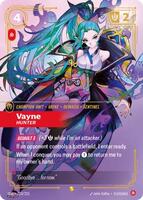 Vayne - Hunter [223/221] Showcase -FOIL