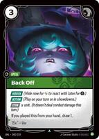 Back Off [042/219] Uncommon