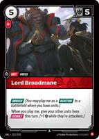 Lord Broadmane [012/219] Uncommon
