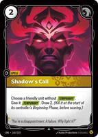 Shadow's Call [165/219] Uncommon