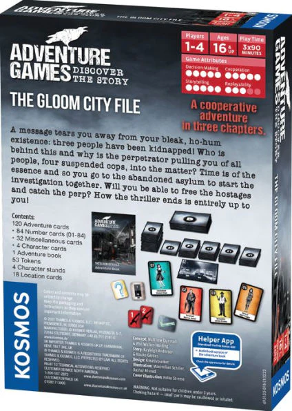 Adventure Games Discover The Story - The Gloom City File - Image 2