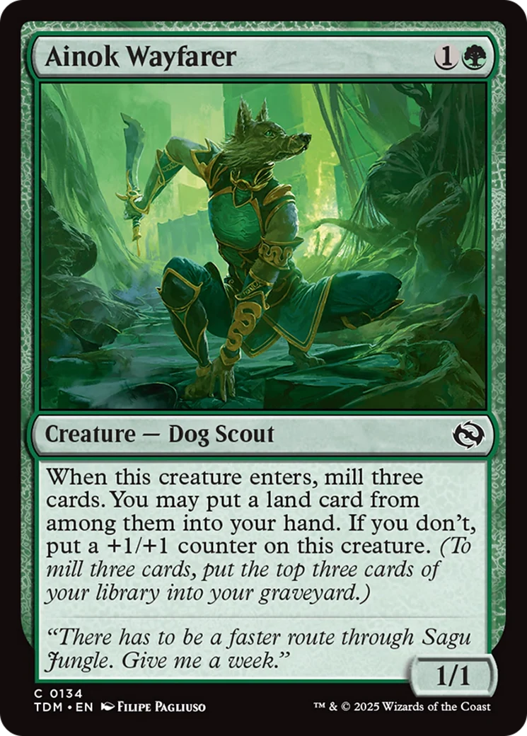 Ainok Wayfarer [Tarkir: Dragonstorm]