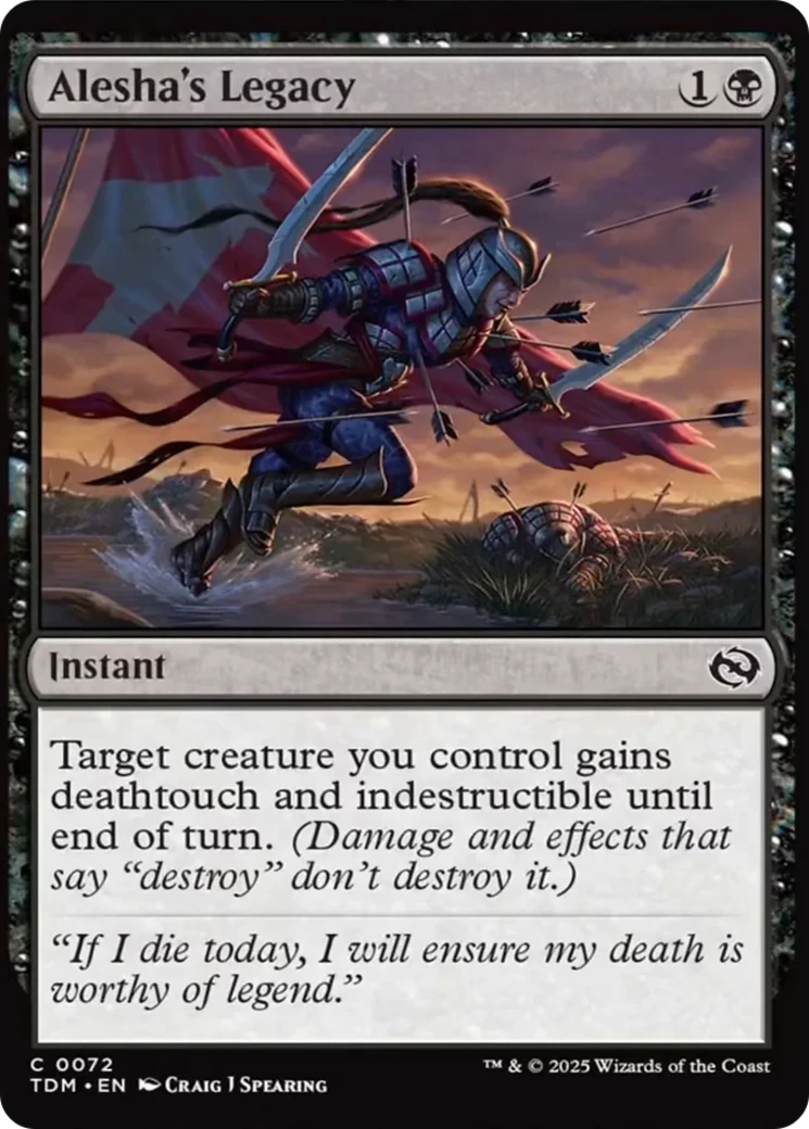 Alesha's Legacy [Tarkir: Dragonstorm]