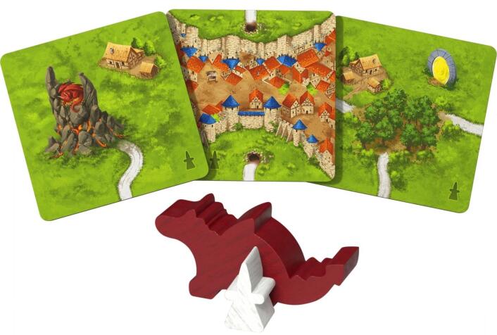 Carcassonne Expansion 3 - Dragon and Fairy (2025 Redesign) - Image 2