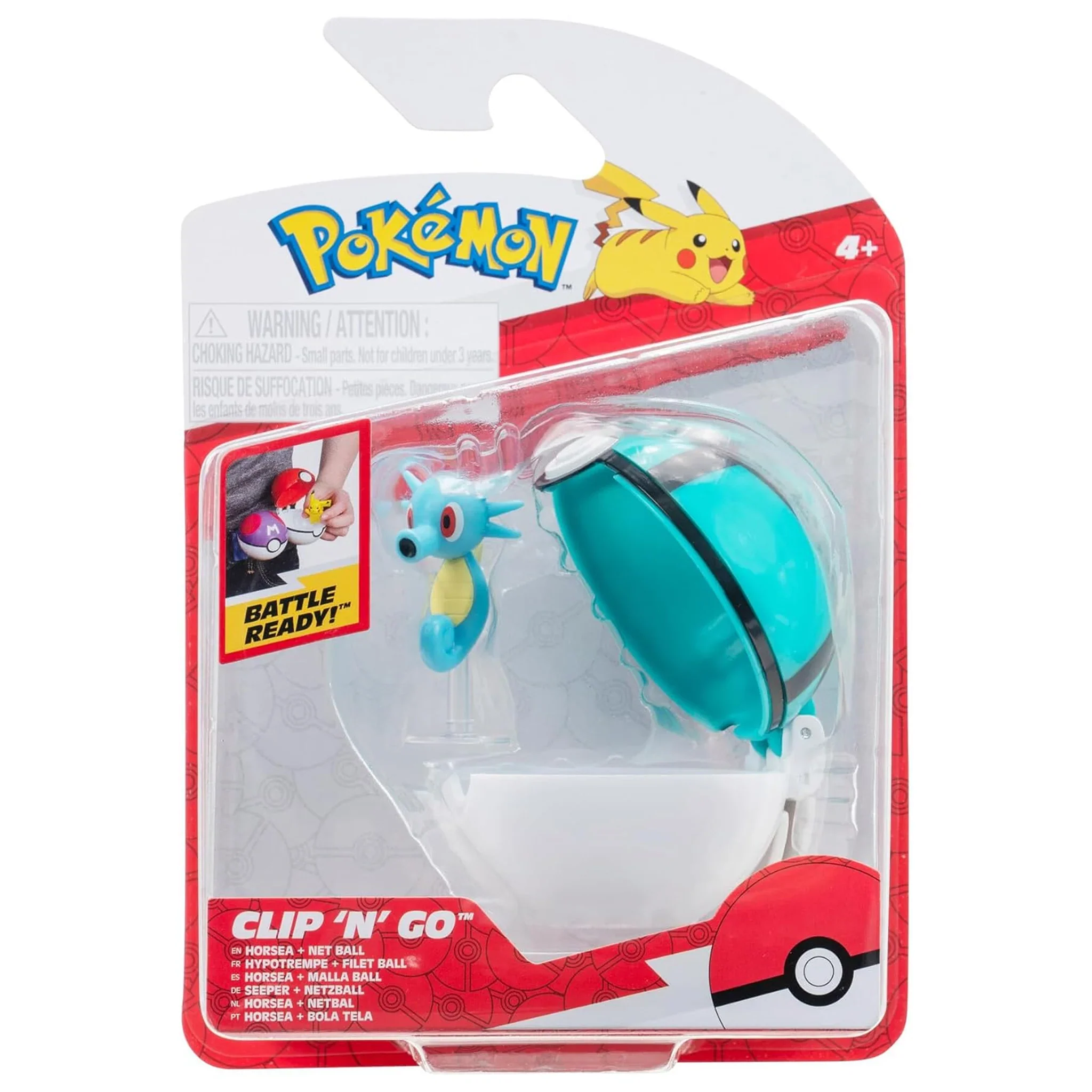 Clip n' Go! Horsea & Net Ball