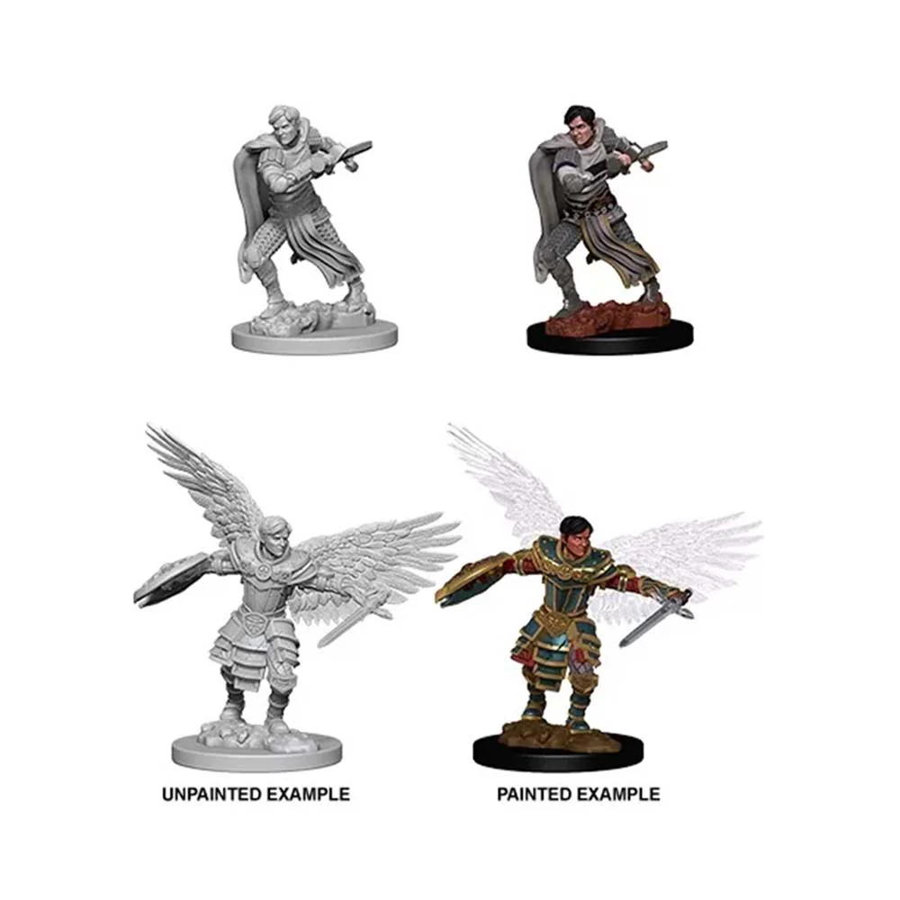 D&D Nolzur’s Marvelous Miniatures: Male Aasimar Fighter