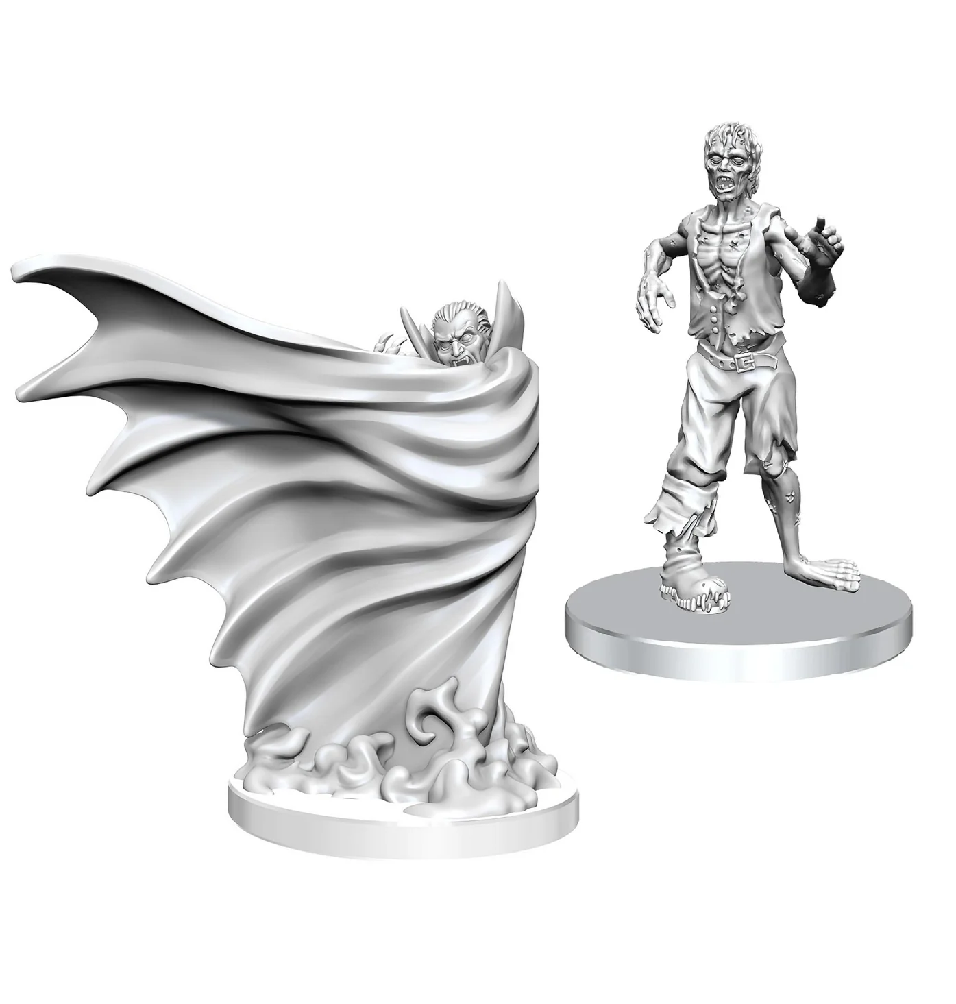 D&D Nolzur's Marvelous Miniatures: Classic Vampire & Classic Zombie