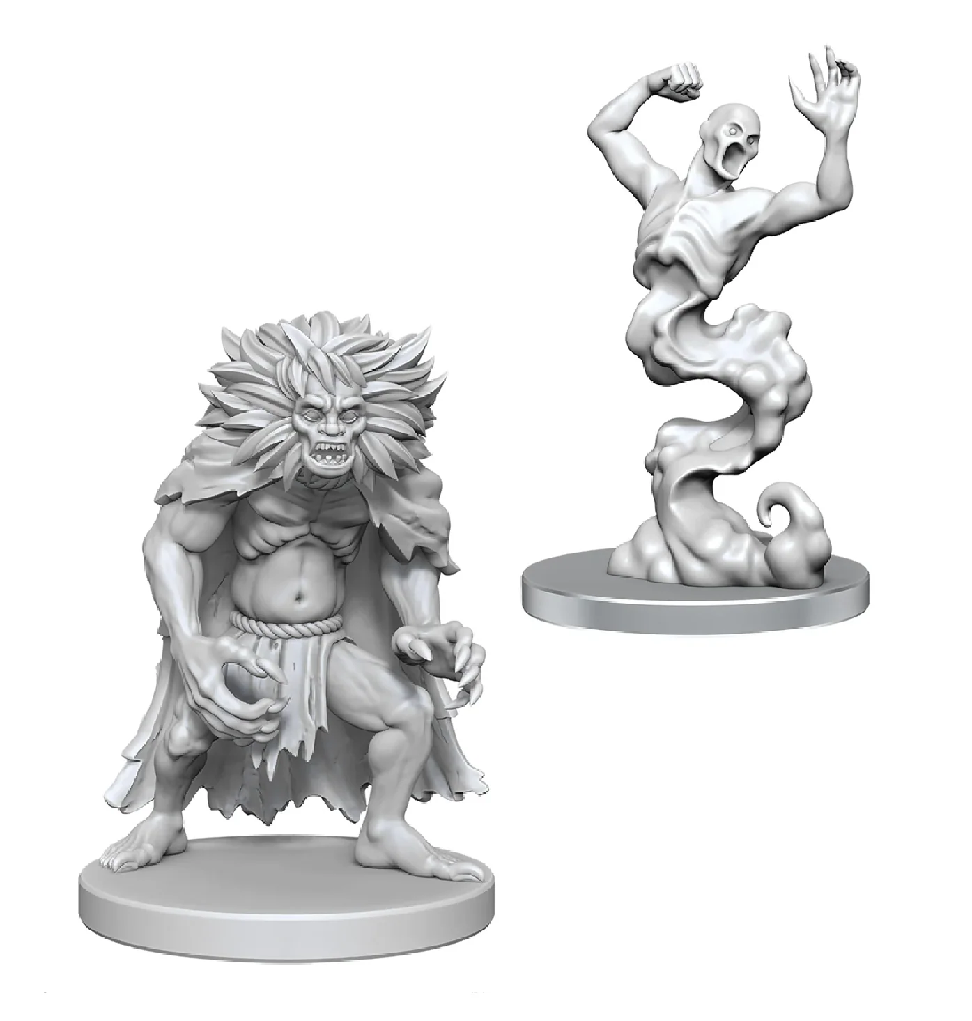 D&D Nolzur's Marvelous Miniatures: Classic Wight & Classic Wraith