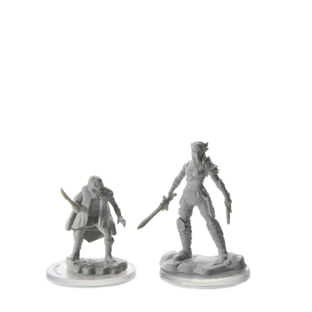 D&D Nolzur's Marvelous Miniatures: Elf Rogue & Half-Elf Rogue Protégé - Image 4