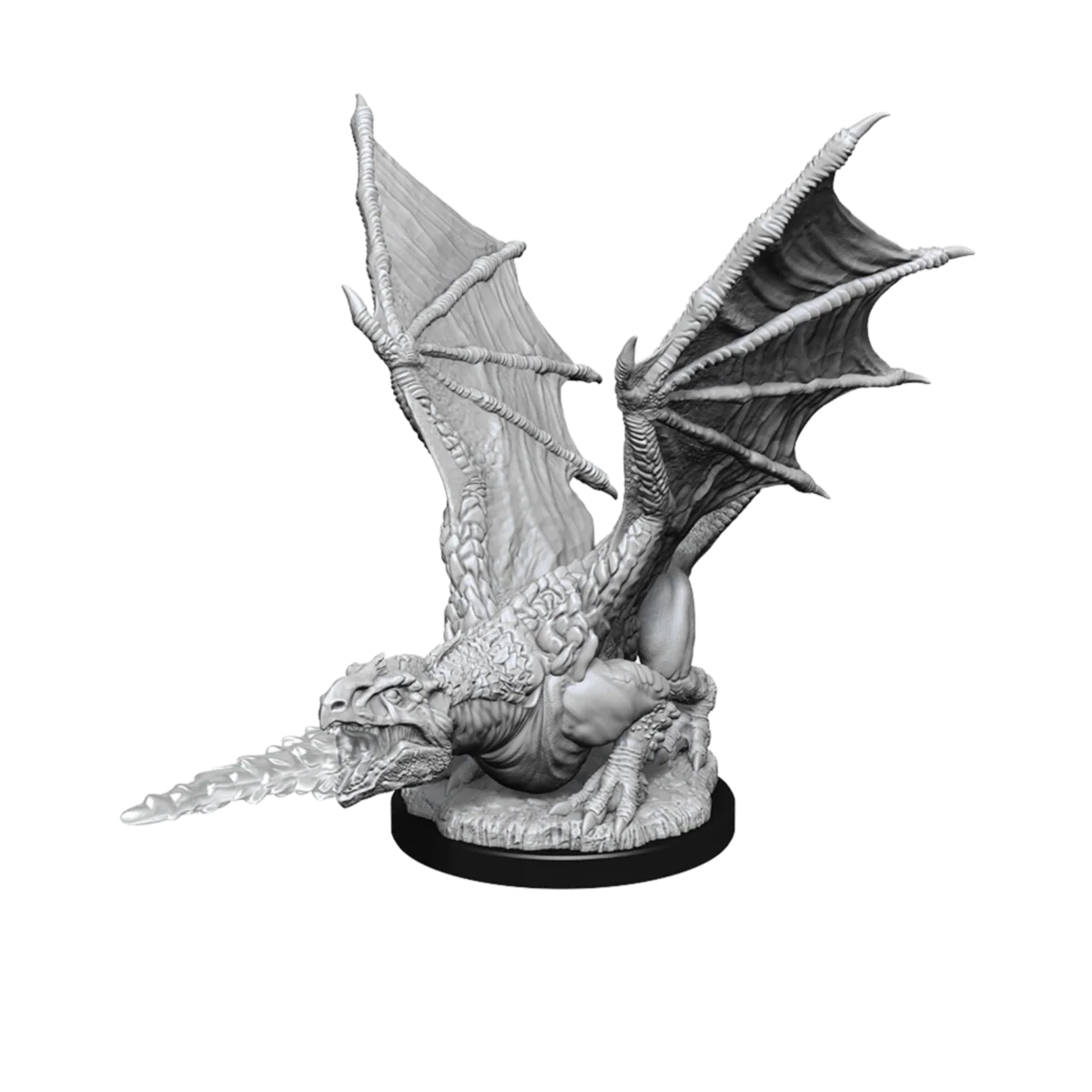 D&D Nolzurs Marvelous Unpainted Miniatures White Dragon Wyrmling