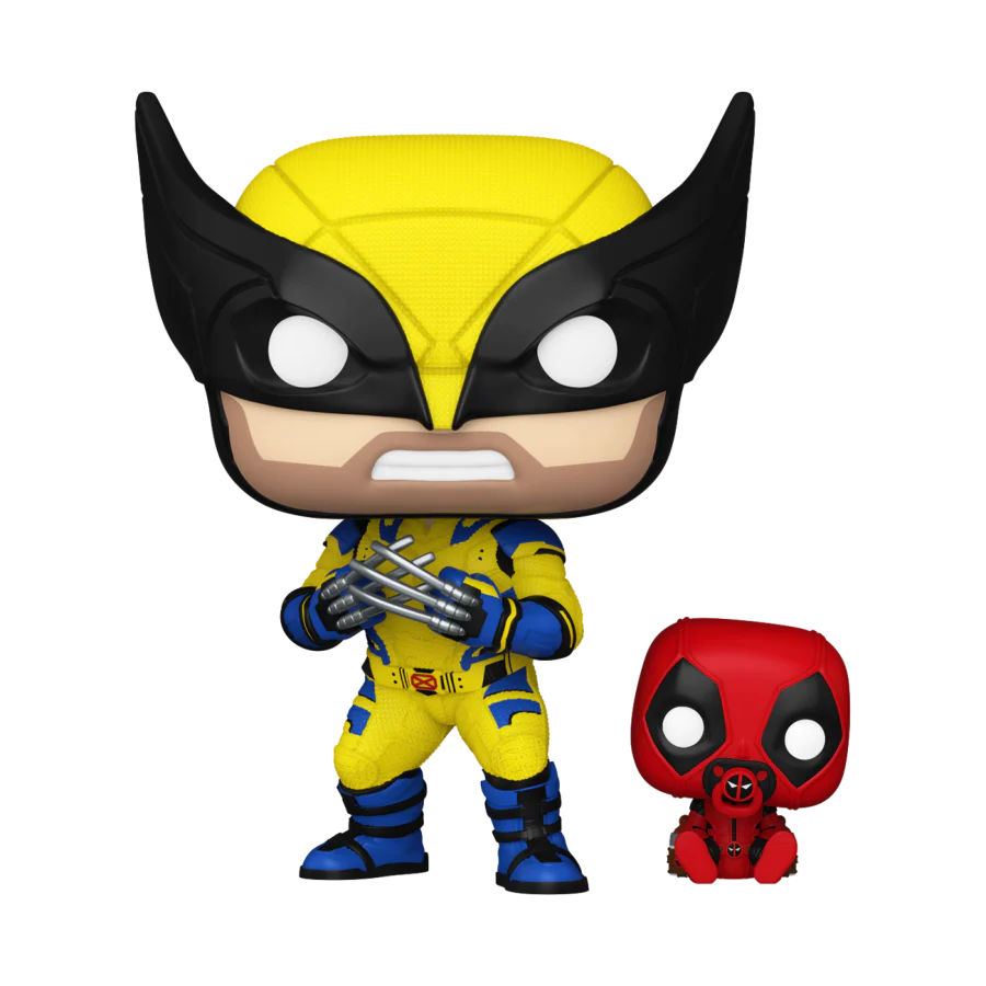 Deadpool & Wolverine - Wolverine with Babypool Pop! Vinyl 1403 - Image 2