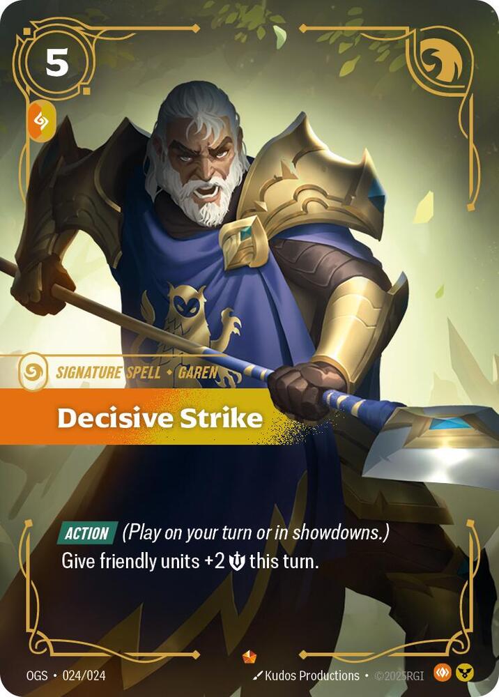 Decisive Strike [024/024] Epic (Proving Grounds)