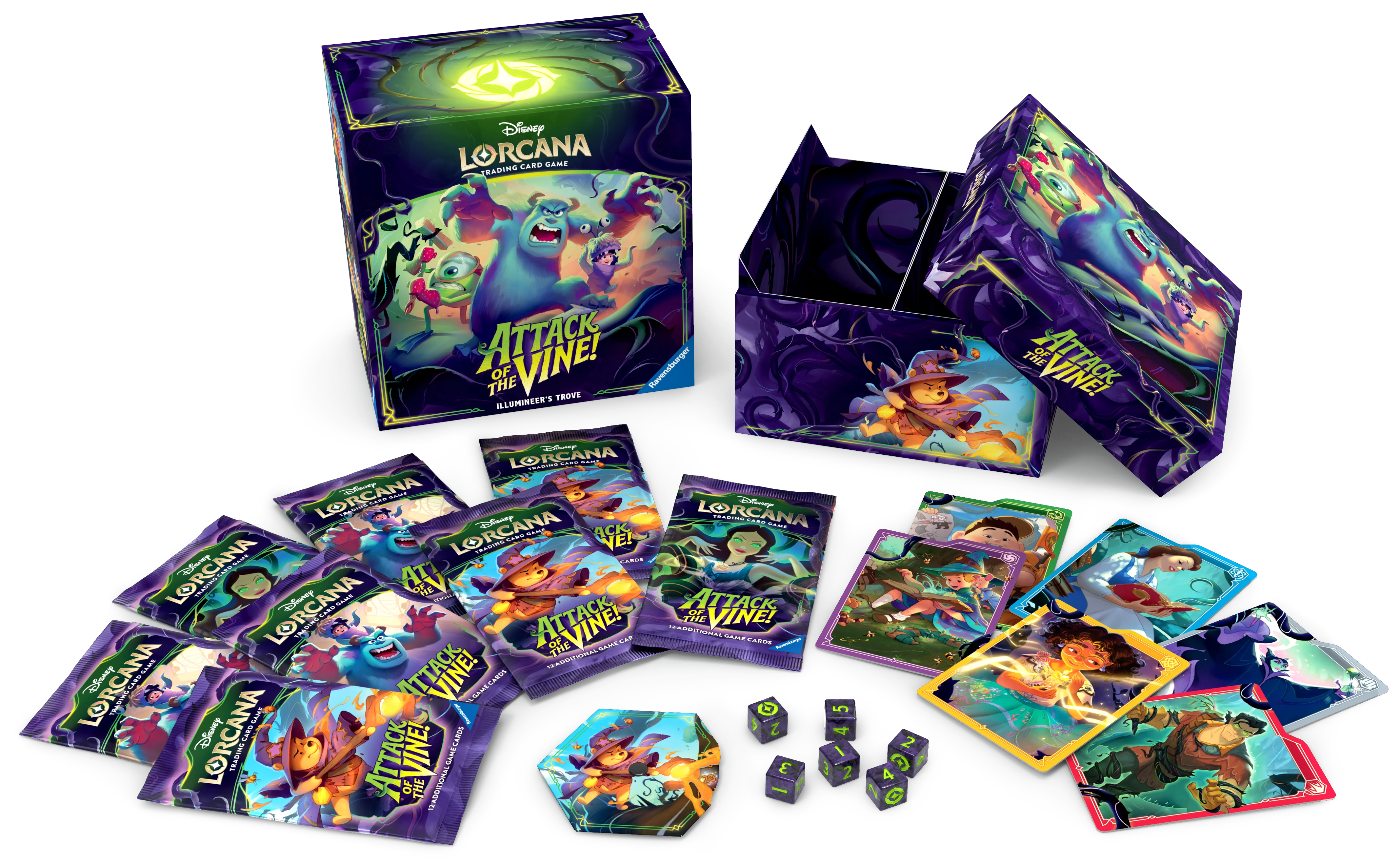 **PRE-ORDER** Disney Lorcana TCG - Attack of the Vine! Illumineer's Trove - Image 2