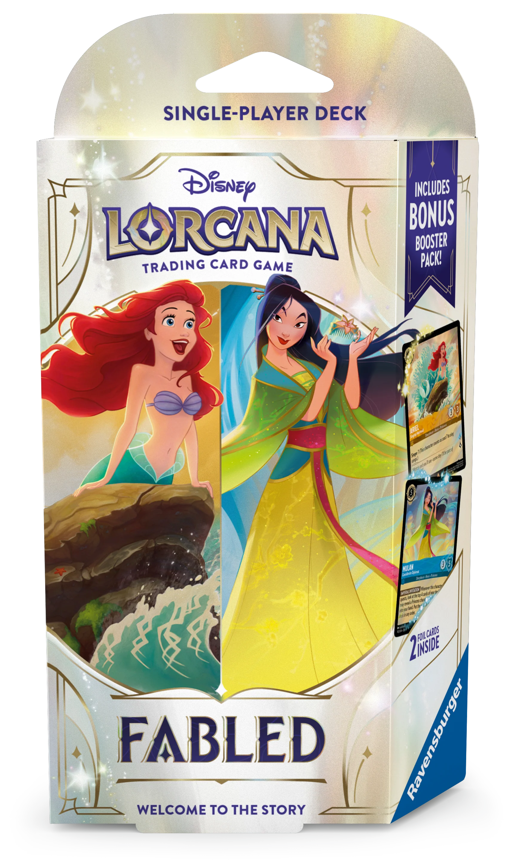 Disney Lorcana TCG - Fabled Starter Deck - Image 2