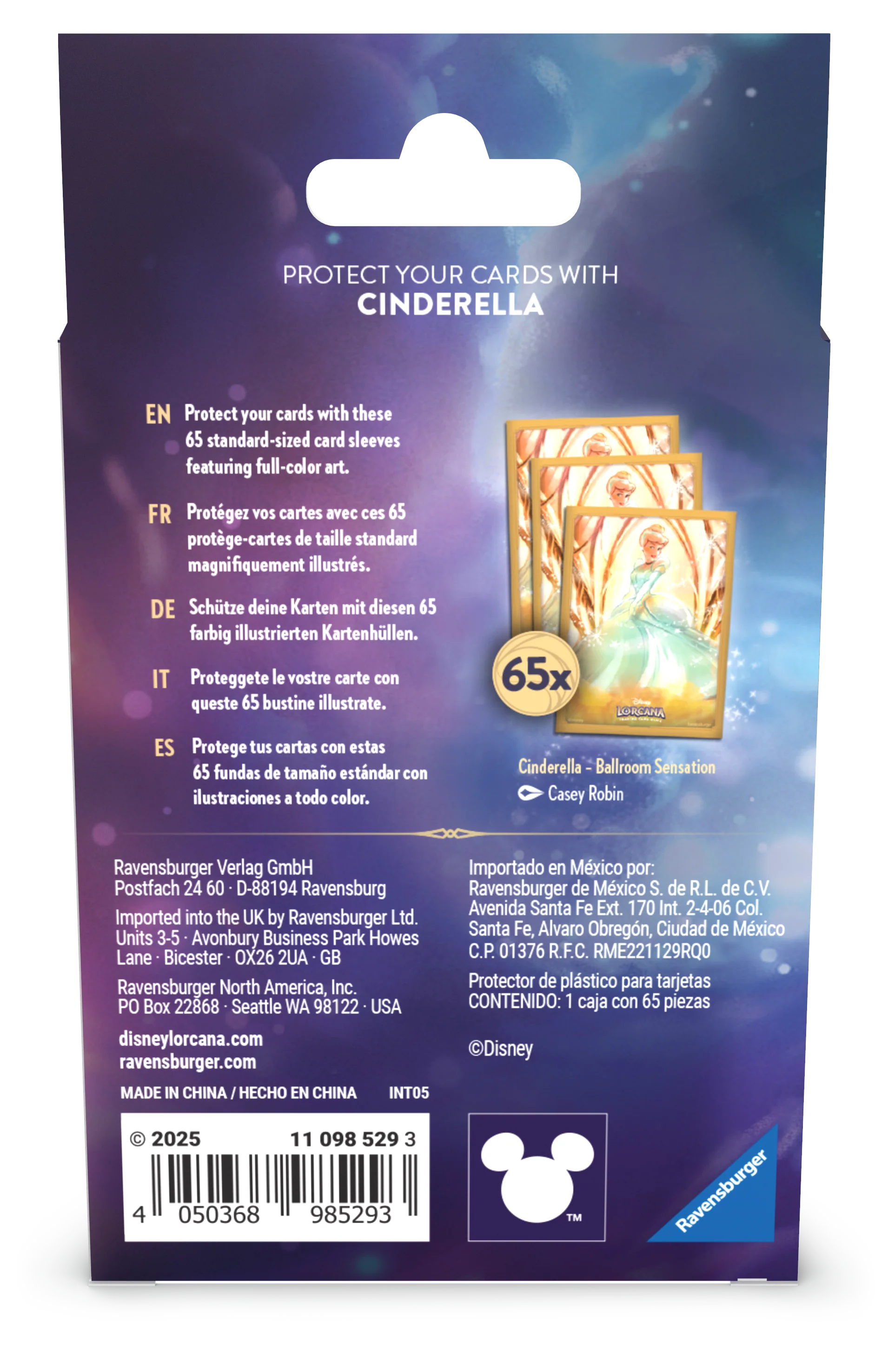 Disney Lorcana TCG Sleeves - Archazia’s Island - Image 5