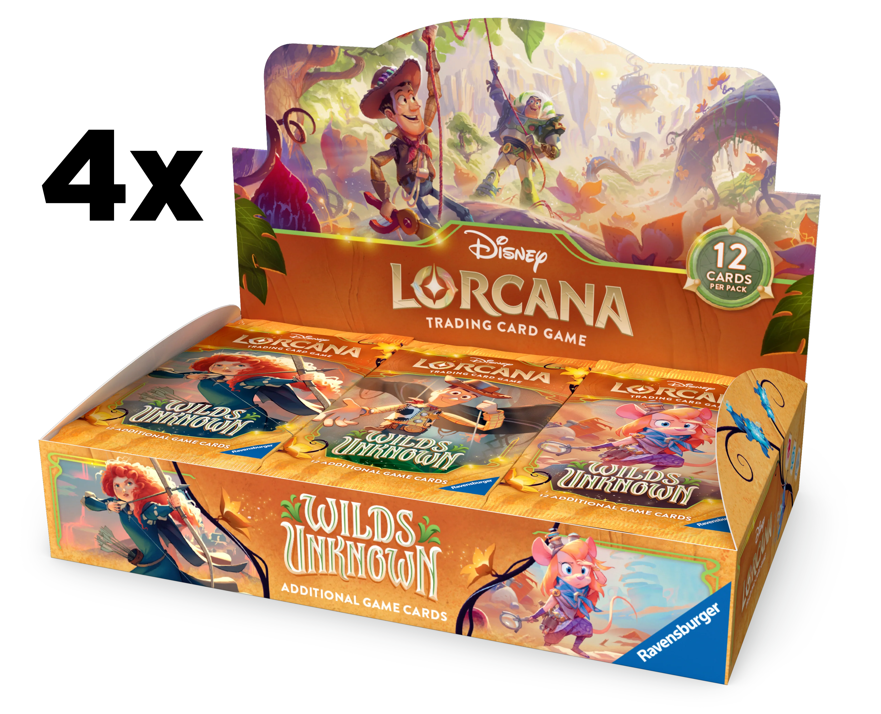 Disney Lorcana TCG - Wilds Unknown Booster Case