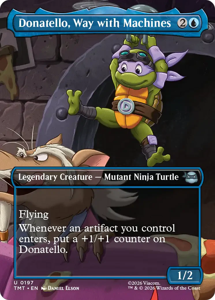 Donatello, Way with Machines (Borderless) [Teenage Mutant Ninja Turtles]