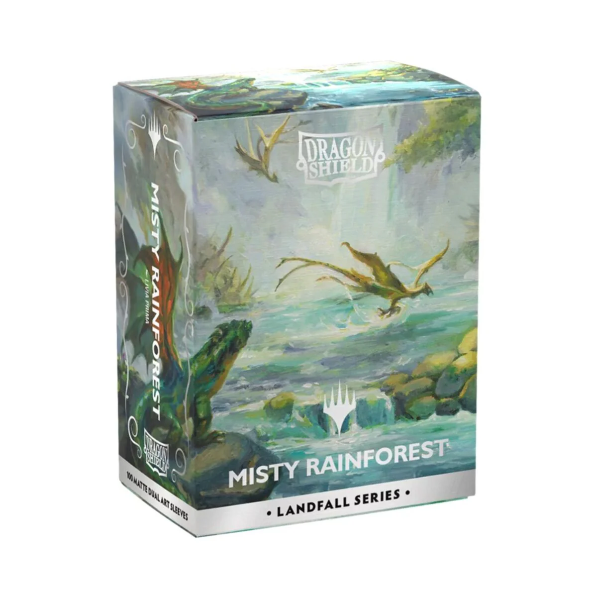 DS Sleeves (100) Matte Dual Art - (MTG Landfall Series) - Image 3