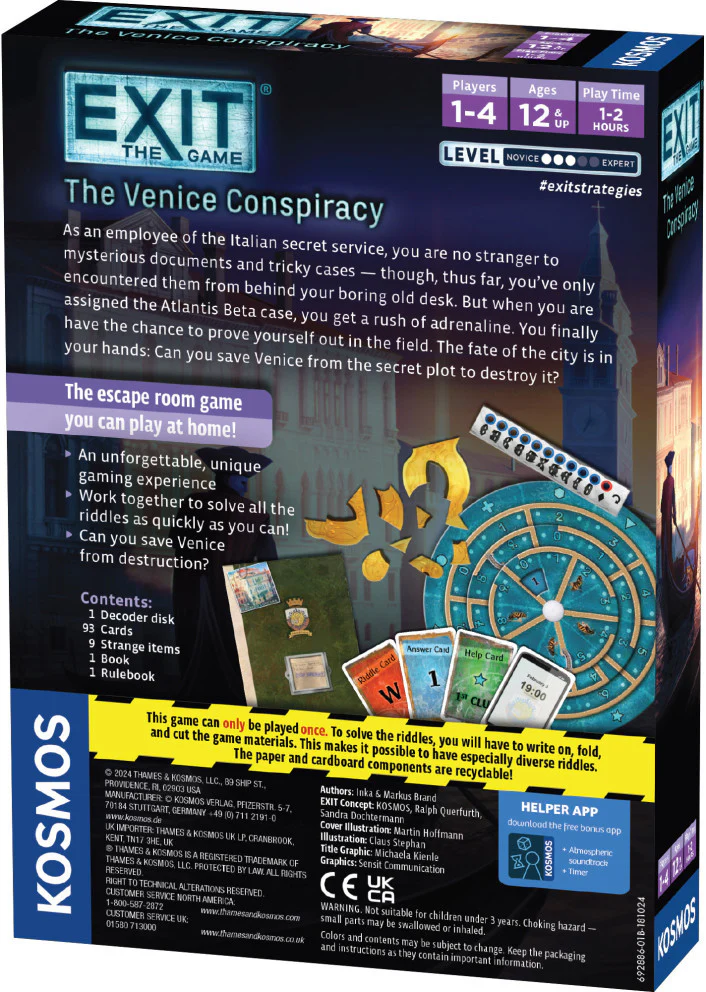 Exit the Game Venice Conspiracy - Image 2