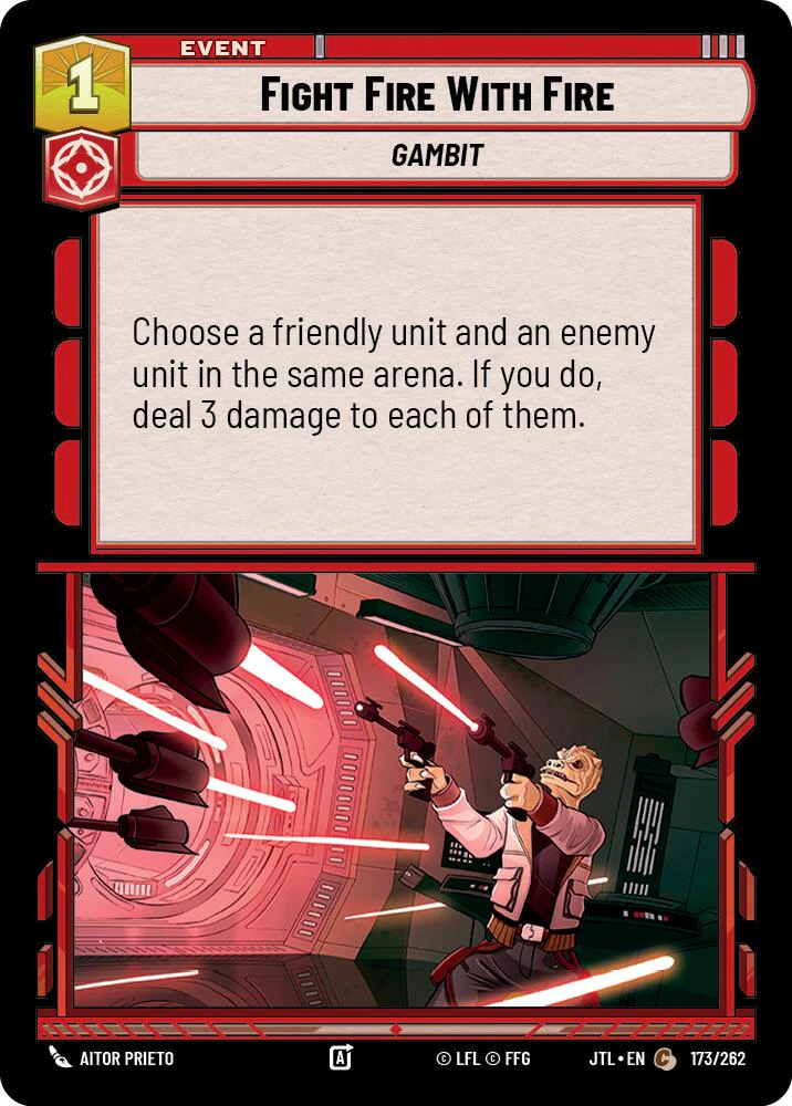 Fight Fire With Fire (173/262) (173/257) [Jump to Lightspeed]