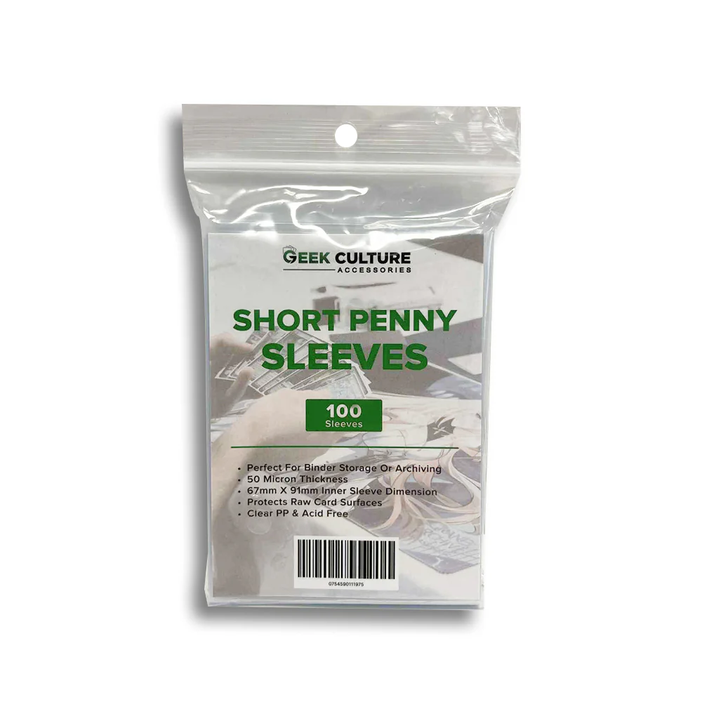 Geek Culture Short Penny Sleeves 100ct