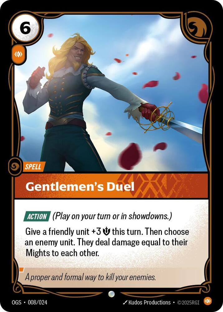 Gentlemen's Duel [008/024] Common (Proving Grounds)