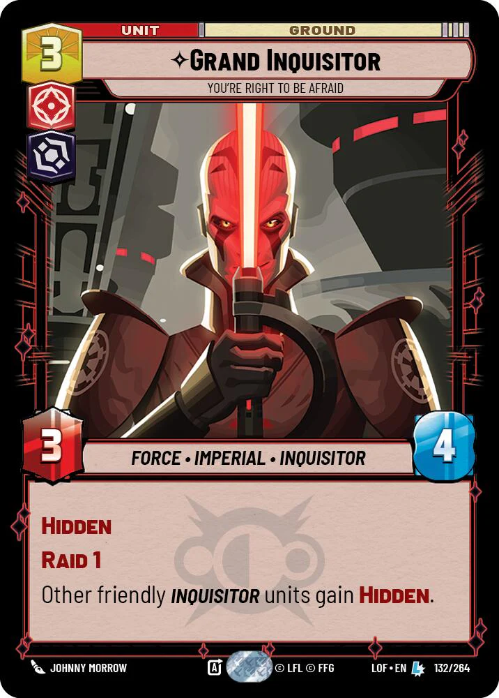 Grand Inquisitor - You're Right to Be Afraid (132/264) (132/264) [Legends of the Force]