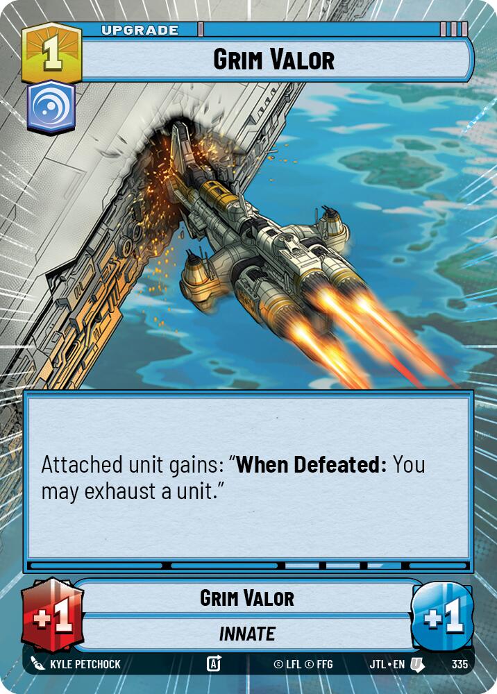 Grim Valor (335) (Hyperspace) (335) [Jump to Lightspeed]