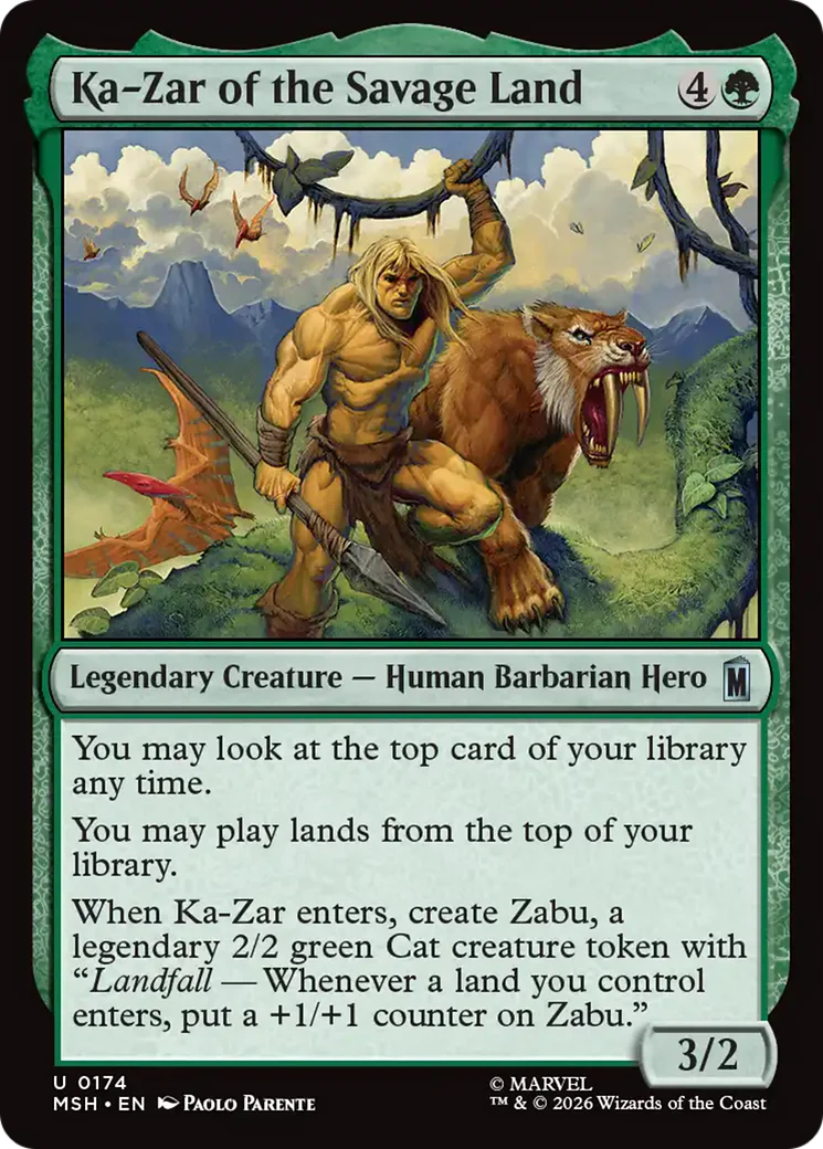 Ka-Zar of the Savage Land [Marvel Super Heroes]