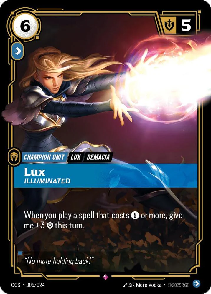 Lux - Illuminated [006/024] Rare (Proving Grounds)