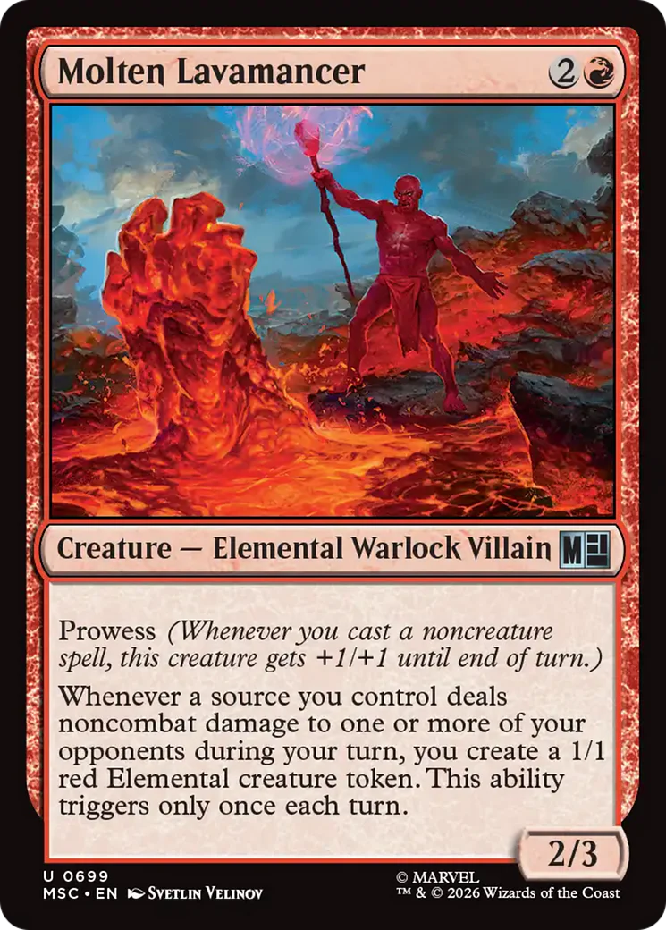 Molten Lavamancer [Marvel Super Heroes Commander]