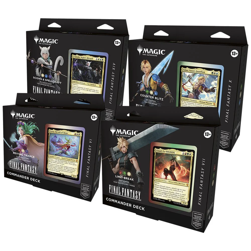 MTG Commander Decks - Final Fantasy