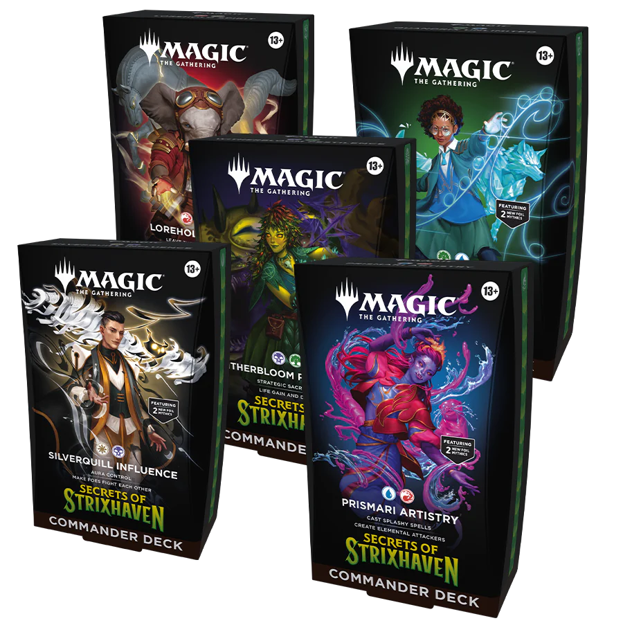 MTG Commander Decks - Secrets of Strixhaven