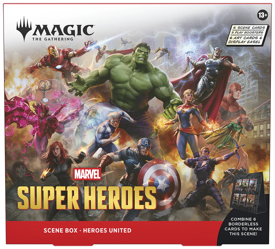 MTG Scene Display - Marvel Super Heroes