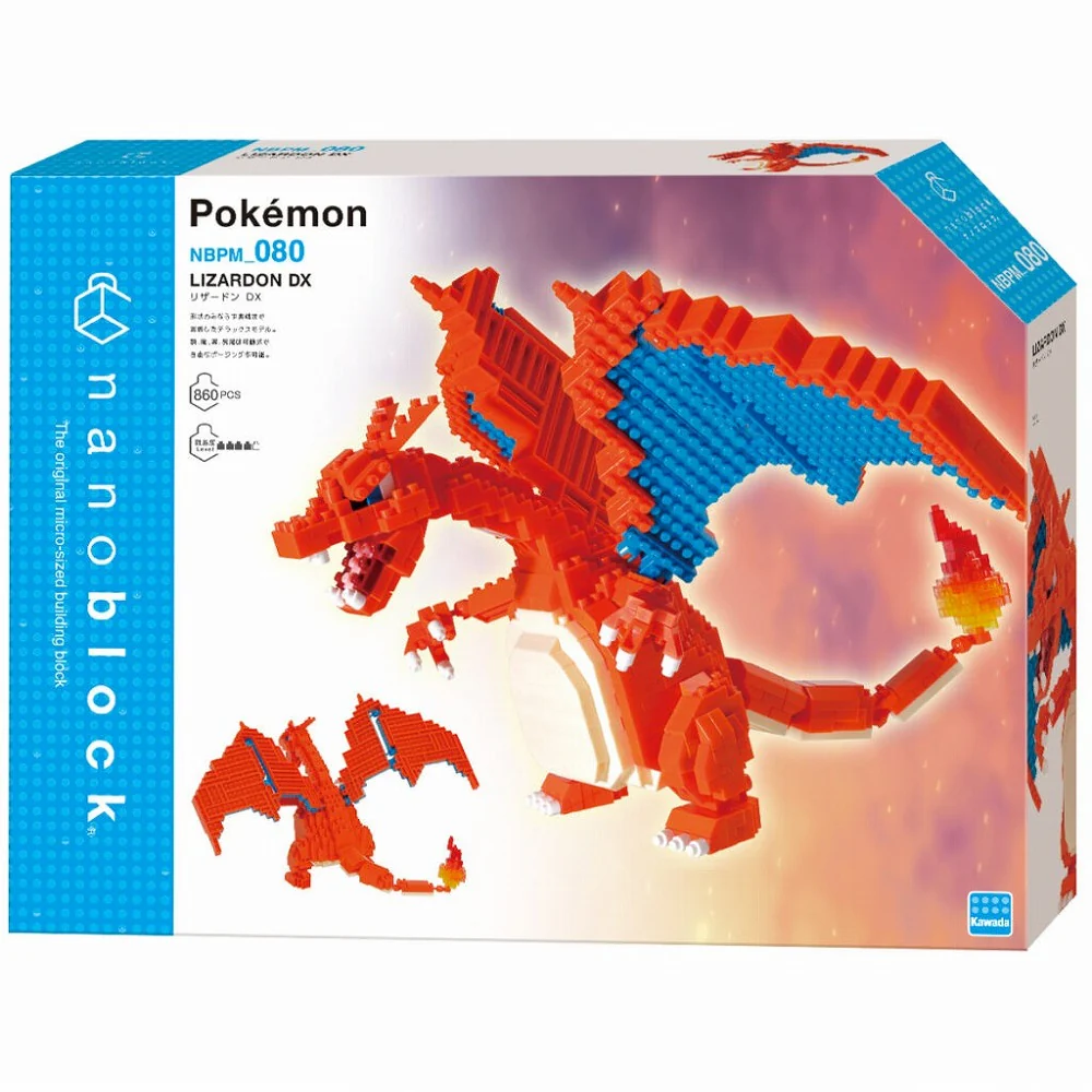Nanoblock Large Pokemon - DX Charizard