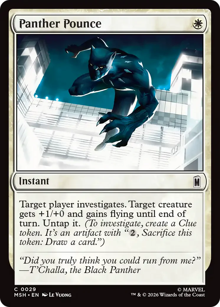 Panther Pounce [Marvel Super Heroes]