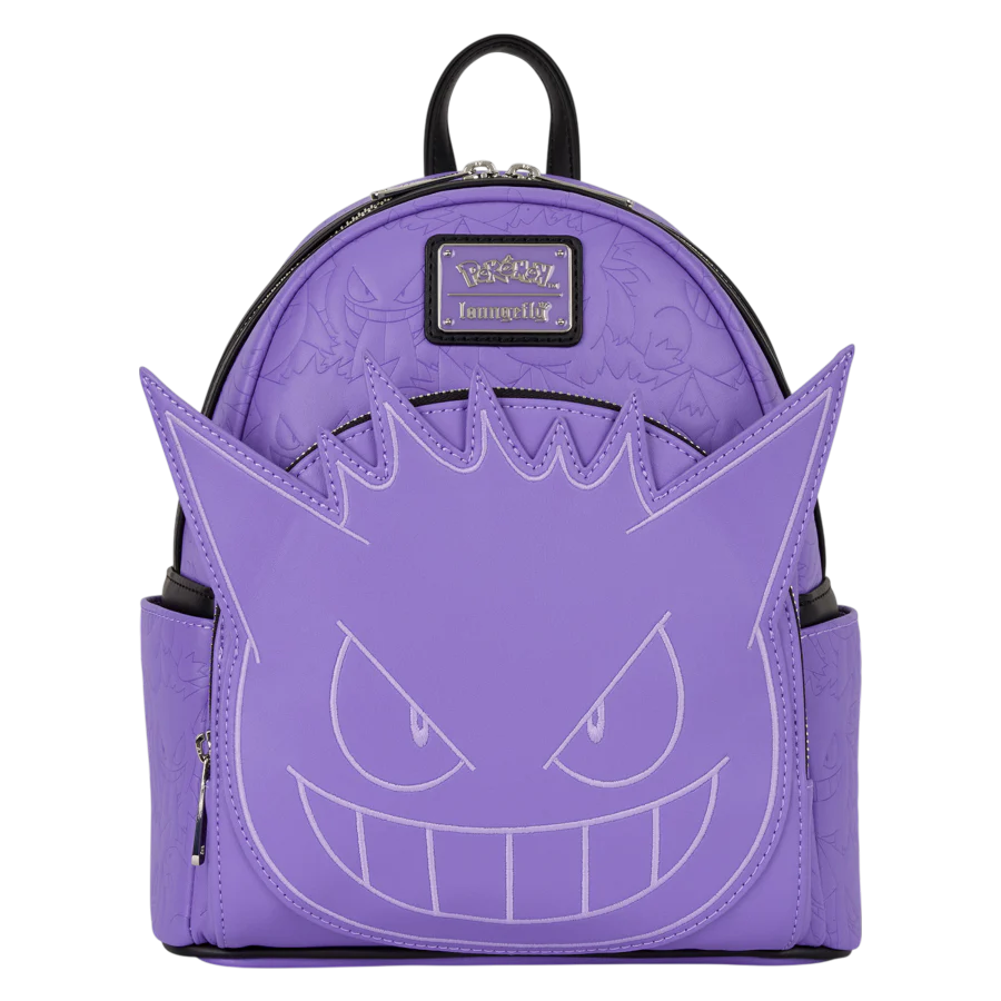 Pokemon Loungefly - Gengar Cosplay Glow Mini Backpack - Image 2
