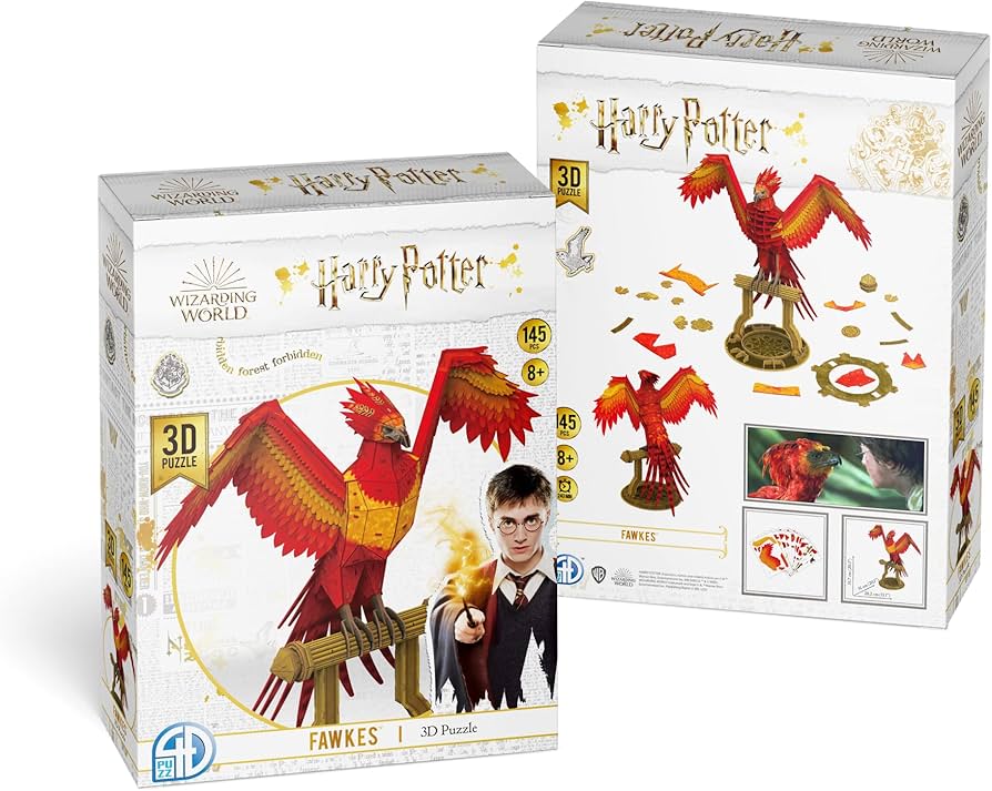 Harry Potter 3D Puzzle - Fawkes 145pc - Image 2