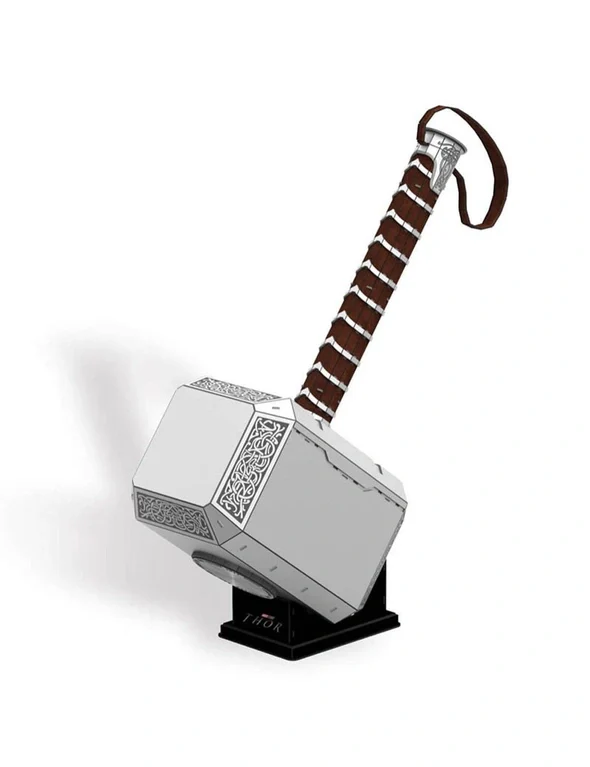 Marvel 3D Puzzle - Thor Hammer 84pc - Image 3