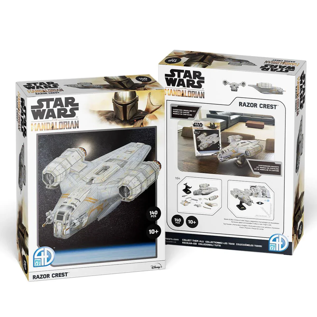 Star Wars 3D Puzzle - Mandalorian Razor Crest 140pc - Image 3