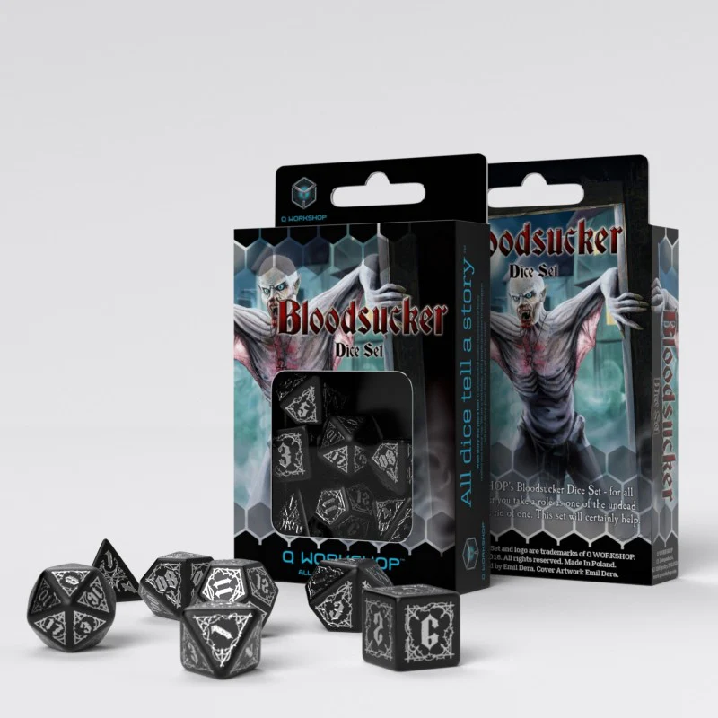 Q Workshop - Bloodsucker RPG Dice Set - Image 3
