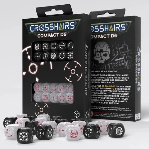 Q Workshop - Crosshairs Compact D6 Dice Set - Image 3